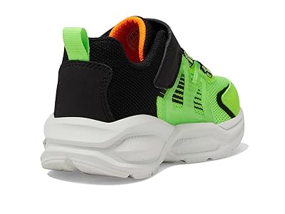 Skechers Boy's Prismatrons Sneaker, Lime/Black, 1 Little Kid